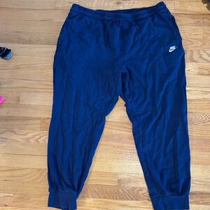 Men’s Nike Navy Blue knit Joggers